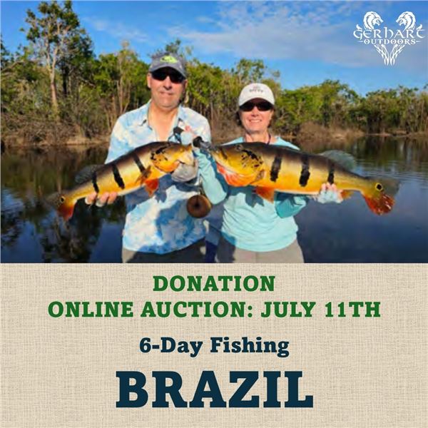 6-Day Rio Negro Peacock Bass Fishing in Brazil