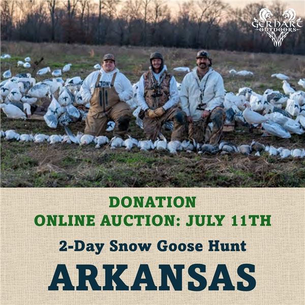 2-Day Snow Goose Hunt in Arkansas