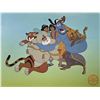 Image 1 : Disney ALADDIN CAST Limited Edition Sericel Animation Art Cel