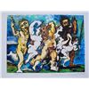 Image 1 : Pablo Picasso SILENUS DANCING IN COMPANY Estate Signed Limited Edition Giclee