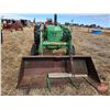 Image 2 : TRACTOR : 1977 John Deere 1830 : Diesel : w/FEL (Not Running)