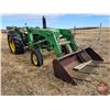 Image 3 : TRACTOR : 1977 John Deere 1830 : Diesel : w/FEL (Not Running)