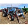Image 3 : TRACTOR : IH 824A MFWD : Diesel : w/FEL (Not Running)
