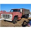 Image 1 : TRUCK : 1976 Ford F500 Grain Truck : Wood Box w/Hoist : Gas