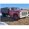 Image 5 : TRUCK : 1976 Ford F500 Grain Truck : Wood Box w/Hoist : Gas