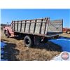 Image 9 : TRUCK : 1976 Ford F500 Grain Truck : Wood Box w/Hoist : Gas