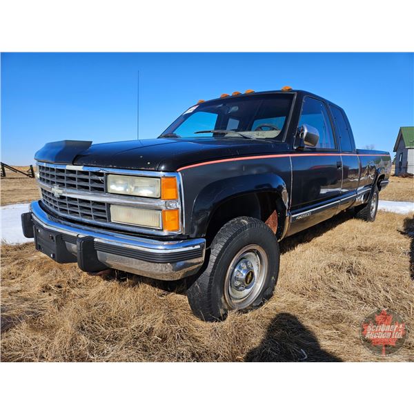 TRUCK : 1992 Chevrolet 2500 Ext Cab 4x4