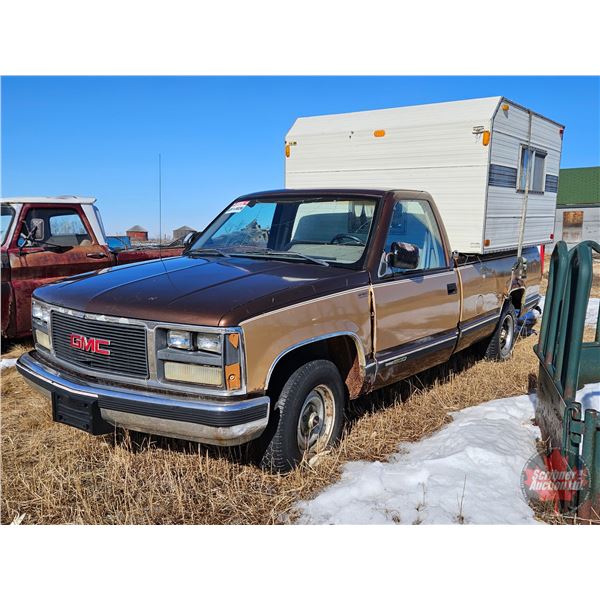 TRUCK & CAMPER : 1988 GMC 1500