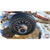 Image 10 : Wooden Wagon Frame (Rubber Tires)