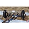 Image 13 : Wooden Wagon Frame (Rubber Tires)