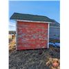 Image 3 : Wood Shed on Skids w/Contents