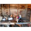 Image 6 : Wood Shed on Skids w/Contents