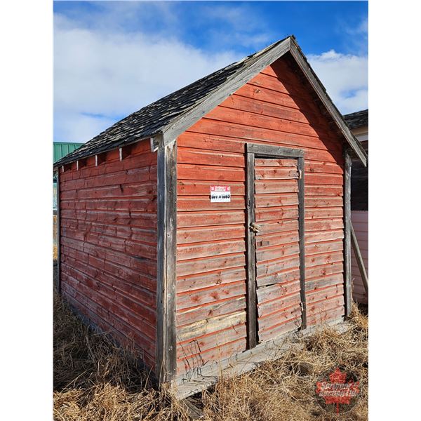 Granary / Shed on Skids w/Oats