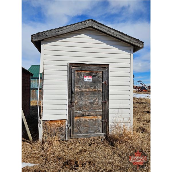 Shed (Sided) on Skids w/Contents