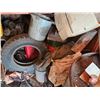 Image 12 : Wood Baby Barn on Skids w/Contents