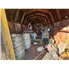 Image 2 : Wood Baby Barn on Skids w/Contents