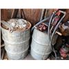 Image 7 : Wood Baby Barn on Skids w/Contents