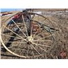 Image 6 : Antique Horse-drawn Hay Rake "Canada"