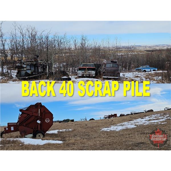 BACK FORTY SCRAP PILE !!!