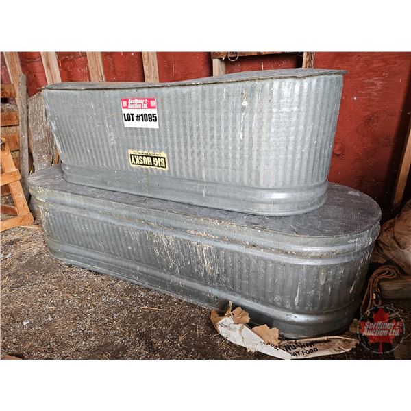 Galvanized Water Troughs (2)
