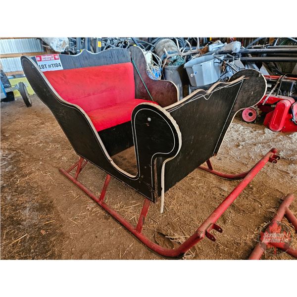 Two-Horse Cutter Sleigh