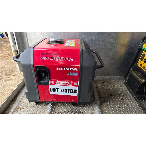 Honda EU3000is Generator (Not Running)