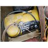 Image 2 : Pallet Lot: 11 Gallon Portable Air Tank, Gas Cans; Funnels, etc
