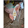 Image 1 : Saddle (15") : Made by WESTERN RAWHIDE : St. Boniface 6 MAN.