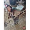 Image 2 : Saddle (15") : Made by WESTERN RAWHIDE : St. Boniface 6 MAN.