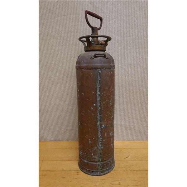 Vintage Fire Extinguisher 7" Dia, 27"H