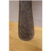 Image 8 : New Guinea Carved Wooden Drum w/ Crocodile Hide 7" Dia, 27"H (cracked)
