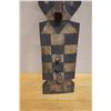Image 4 : Carved Wooden African Mask 10" x 7" x 38"H