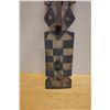 Image 5 : Carved Wooden African Mask 10" x 7" x 38"H