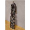 Image 6 : Carved Wooden African Mask 10" x 7" x 38"H