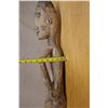 Image 17 : New Guinea Carved Wooden Male Figure 6" x 6" x 34"H