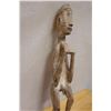Image 9 : New Guinea Carved Wooden Male Figure 6" x 6" x 34"H