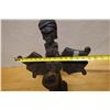 Image 11 : Indonesian Carved Hardwood Batak Tribal Ancestor Ritual Candle Holder 15" x 8" x 20"H