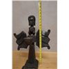 Image 12 : Indonesian Carved Hardwood Batak Tribal Ancestor Ritual Candle Holder 15" x 8" x 20"H