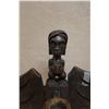 Image 2 : Indonesian Carved Hardwood Batak Tribal Ancestor Ritual Candle Holder 15" x 8" x 20"H