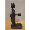 Image 9 : Indonesian Carved Hardwood Batak Tribal Ancestor Ritual Candle Holder 15" x 8" x 20"H