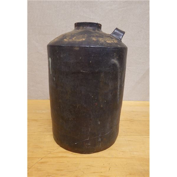 Japanese Stoneware Storage Jar 11" Dia, 20"H