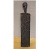 Image 1 : New Guinea Carved Wooden Club 4" x 18"L