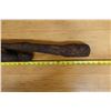 Image 13 : New Guinea Carved Wooden Ceremonial Adze 4" x 4" x 30"H