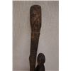 Image 2 : New Guinea Carved Wooden Ceremonial Adze 4" x 4" x 30"H