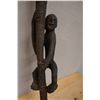 Image 5 : New Guinea Carved Wooden Ceremonial Adze 4" x 4" x 30"H