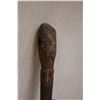 Image 6 : New Guinea Carved Wooden Ceremonial Adze 4" x 4" x 30"H
