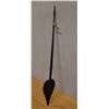 Image 1 : New Guinea Carved Wooden Sepik Paddle w/ Info Tag 5.75" x 39"H