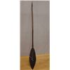 Image 1 : New Guinea Carved Wooden Sepik Paddle w/ Info Tag 5" x 48"H