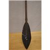 Image 4 : New Guinea Carved Wooden Sepik Paddle w/ Info Tag 5" x 48"H