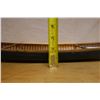 Image 12 : Carved Wooden Western-Style Canoe w/ 2 Paddles 4.5" x 28"L